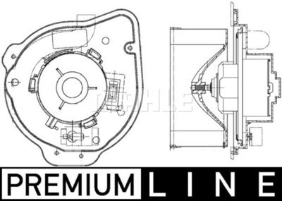 MAHLE Innenraumgebläse (AB 135 000P)