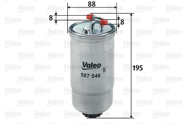 VALEO Kraftstofffilter (587546)