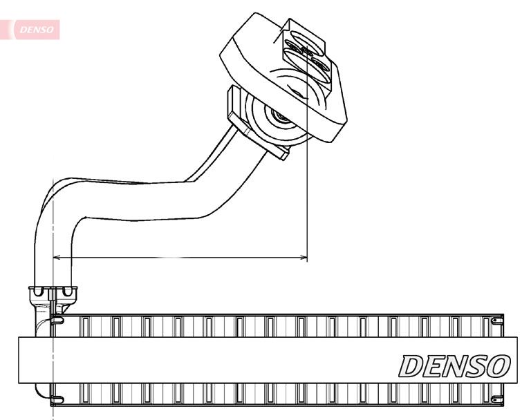 DENSO Verdampfer, Klimaanlage (DEV09020)