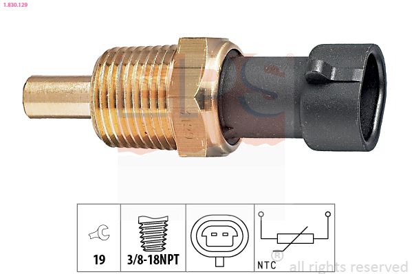 EPS Sensor, Öltemperatur (1.830.129)