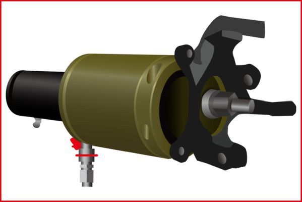 KS TOOLS Montagewerkzeugsatz, Radnabe/Radlager (440.0085)