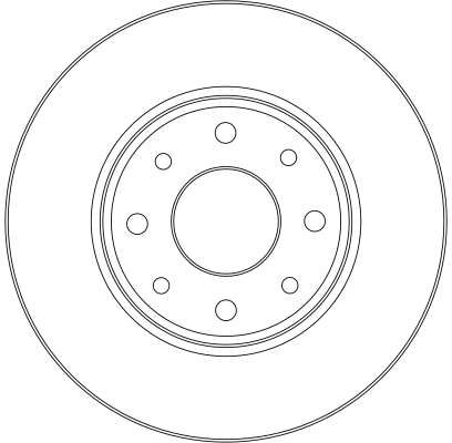 TRW Bremsscheibe (DF4375)