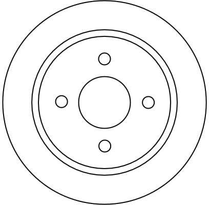 TRW Bremsscheibe (DF1654)