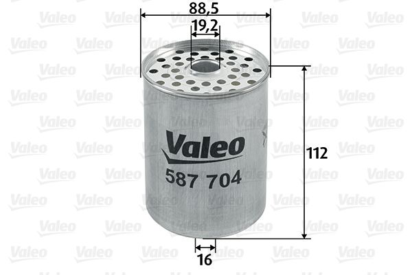 VALEO Kraftstofffilter (587704)