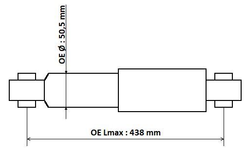 KYB Stoßdämpfer (345701)