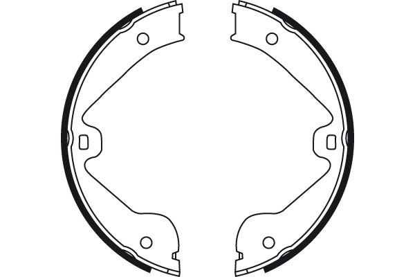 TRW Bremsbackensatz, Feststellbremse (GS8718)