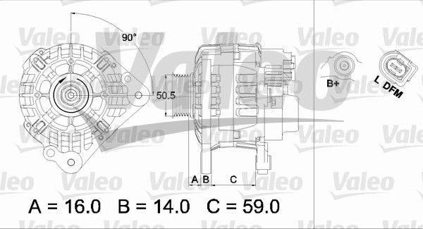 VALEO Generator (437444)