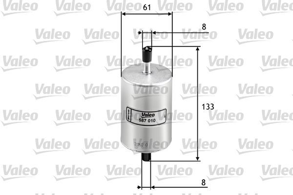 VALEO Kraftstofffilter (587010)