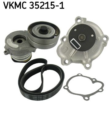 SKF Wasserpumpe + Keilrippenriemensatz (VKMC 35215-1)