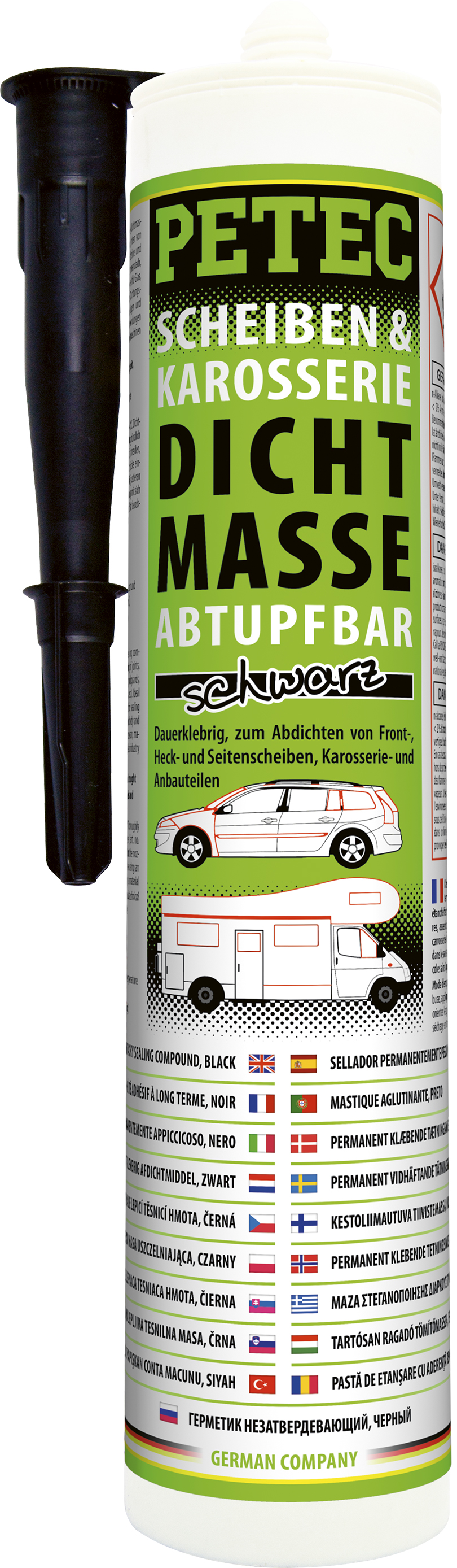 Scheiben & Karosserie Dichtmasse abtupfbar, 310ml 