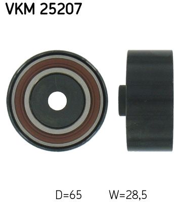 SKF Umlenk-/Führungsrolle, Zahnriemen (VKM 25207)