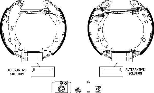 HELLA Bremsbackensatz (8DB 355 022-511)