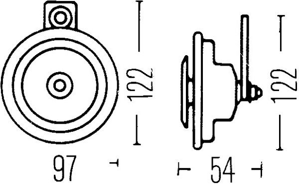 HELLA Horn (3AL 002 952-861)