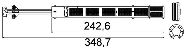 MAHLE Trockner, Klimaanlage (AD 56 000P)