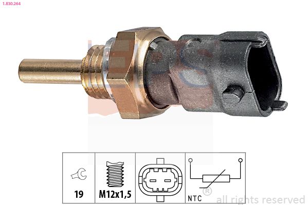 EPS Sensor, Kühlmitteltemperatur (1.830.264)