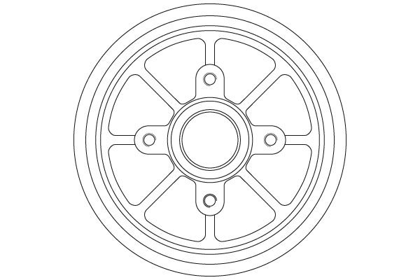 TRW Bremstrommel (DB4310MR)