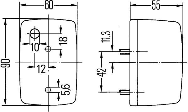 HELLA Blinkleuchte (2BA 002 652-101)