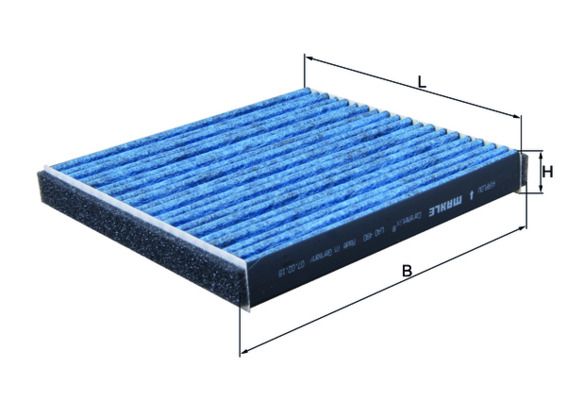 KNECHT Filter, Innenraumluft (LAO 490)