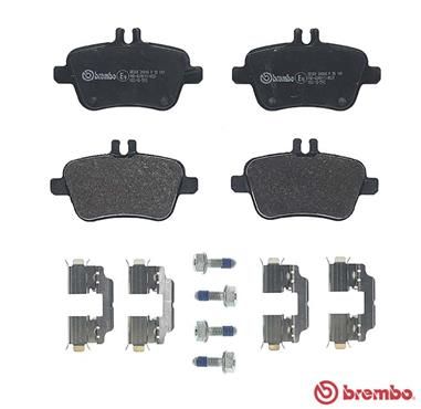 BREMBO Bremsbelagsatz, Scheibenbremse (P 50 140)