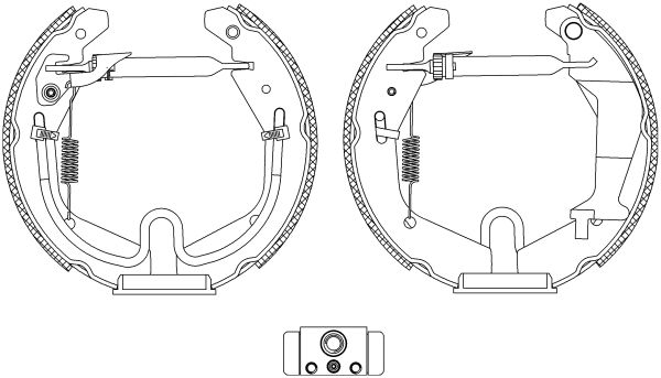 TEXTAR Bremsbackensatz (84065200)