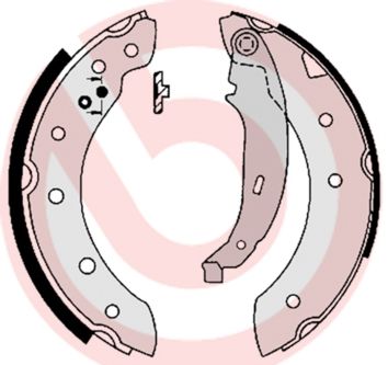 BREMBO Bremsbackensatz (S 61 520)