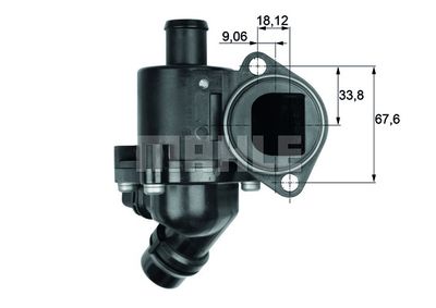 MAHLE Thermostat, Kühlmittel (TM 3 100)