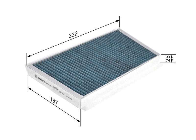 BOSCH Filter, Innenraumluft (0 986 628 503)