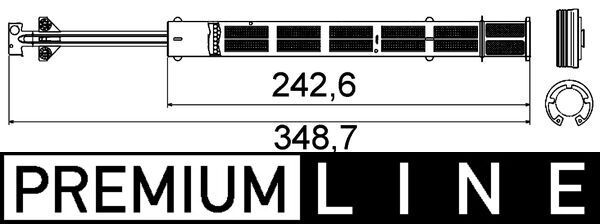 MAHLE Trockner, Klimaanlage (AD 56 000P)