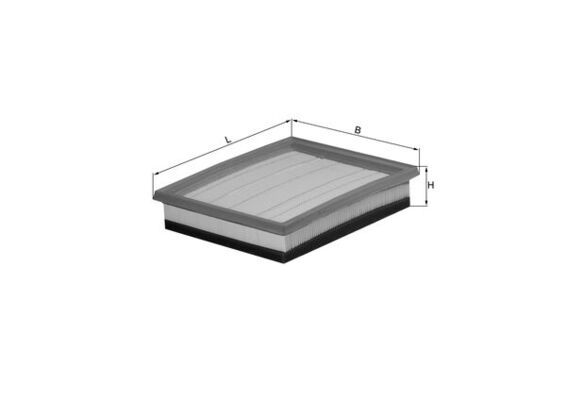 KNECHT Luftfilter (LX 1036/2)