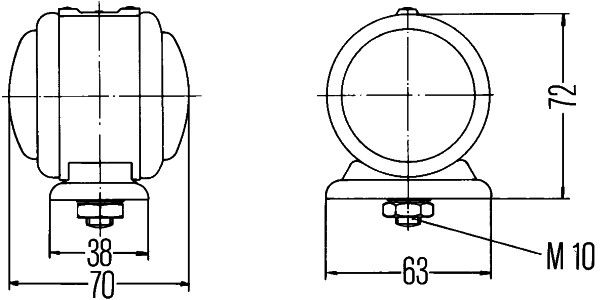 HELLA Begrenzungsleuchte (2TJ 001 633-211)