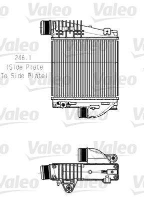 VALEO Ladeluftkühler (818290)