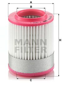 MANN-FILTER Luftfilter (C 1652/1)