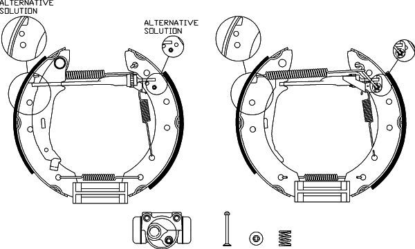 HELLA Bremsbackensatz (8DB 355 022-681)