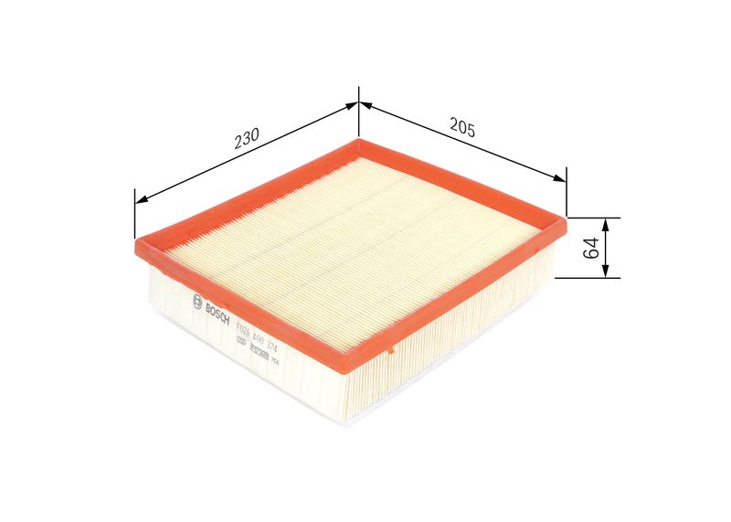 BOSCH Luftfilter (F 026 400 374)