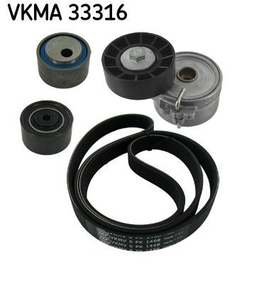 SKF Keilrippenriemensatz (VKMA 33316)