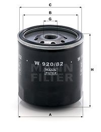 MANN-FILTER Ölfilter (W 920/82)