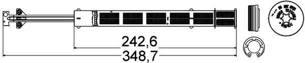 MAHLE Trockner, Klimaanlage (AD 57 000P)