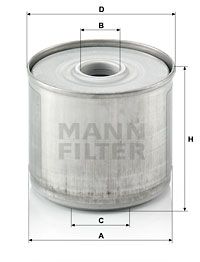 MANN-FILTER Kraftstofffilter (P 917/1 x)