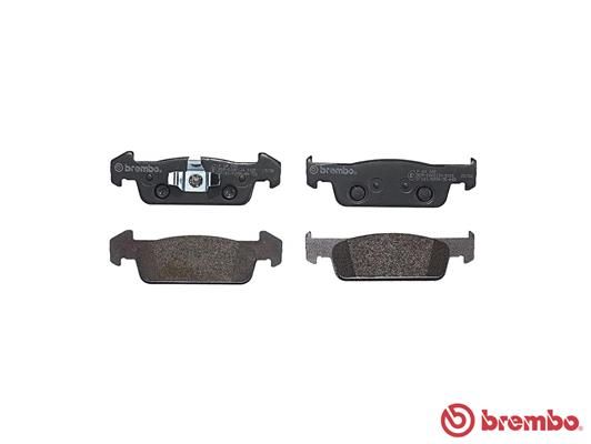 BREMBO Bremsbelagsatz, Scheibenbremse (P 68 060)