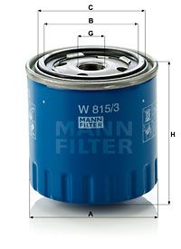 MANN-FILTER Ölfilter (W 815/3)