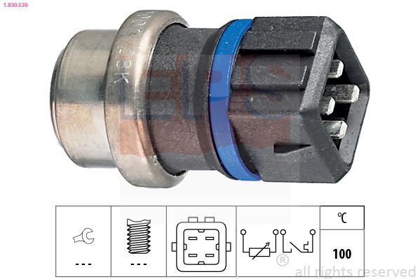 EPS Sensor, Kühlmitteltemperatur (1.830.536)