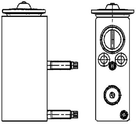 MAHLE Einspritzdüse, Expansionsventil (AVE 51 000S)