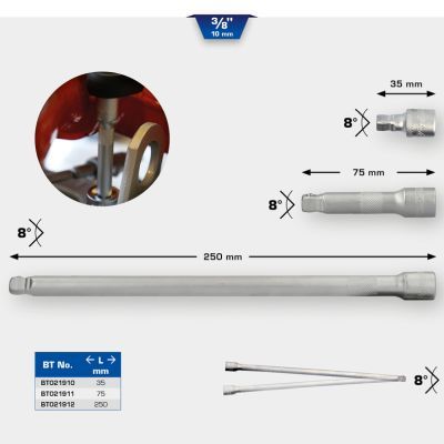 KS TOOLS Verlängerung, Steckschlüssel (BT021912)