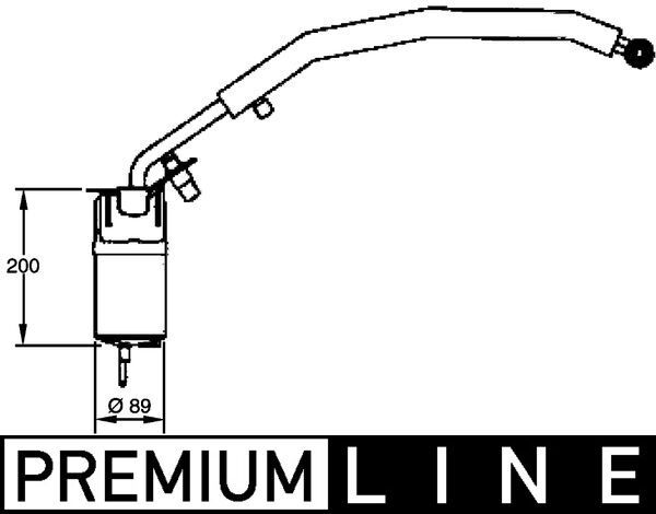 MAHLE Trockner, Klimaanlage (AD 251 000P)