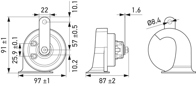 HELLA Fanfare (3FH 007 728-981)