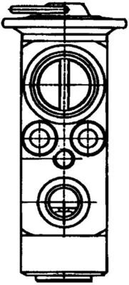 MAHLE Expansionsventil, Klimaanlage (AVE 22 000P)