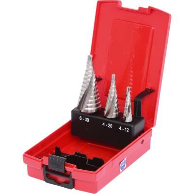 KS TOOLS Stufenbohrer-Satz (330.2404)