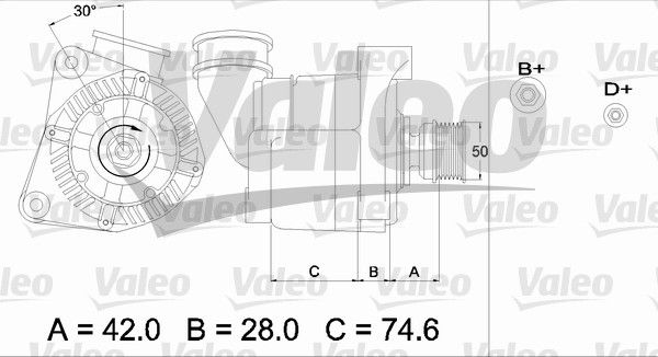 VALEO Generator (436385)