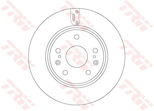 TRW Bremsscheibe (DF6703)