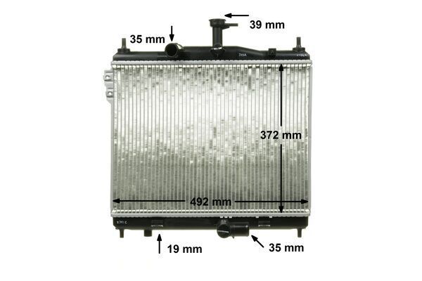 MAHLE Kühler, Motorkühlung (CR 1112 000S)